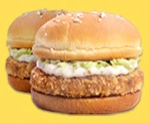 50/50 Veggie Chicken Burger
