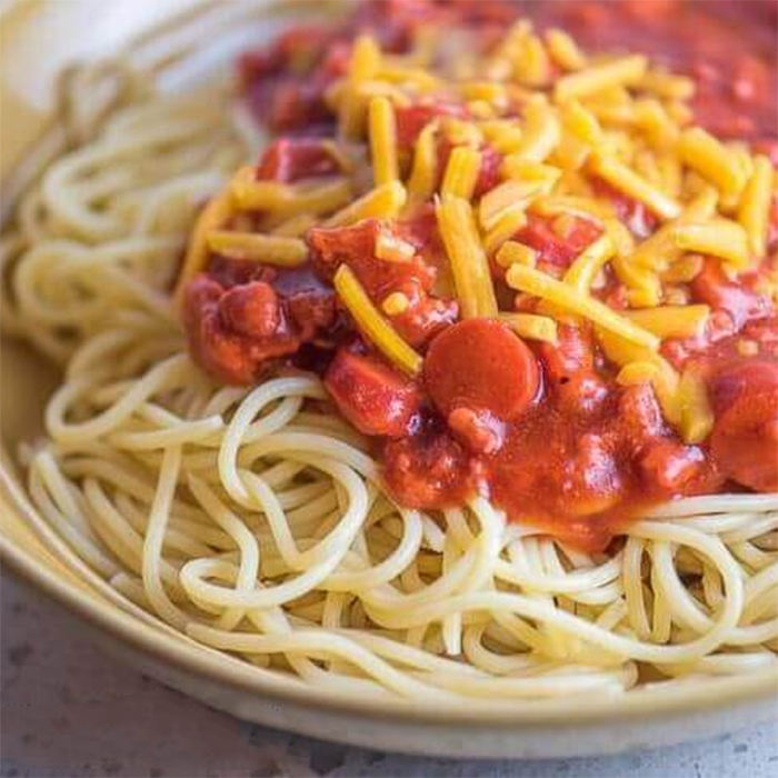 Filipino Style Spaghetti