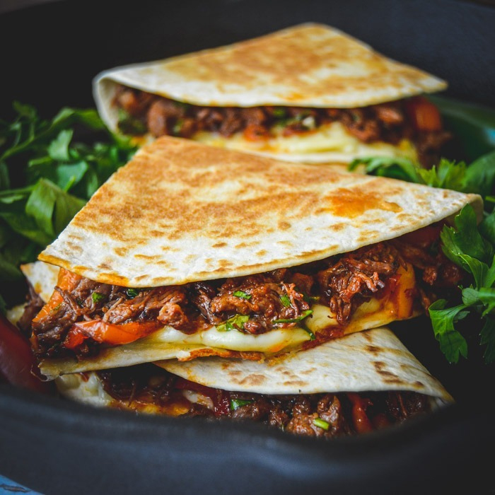 Chili Con Carne Quesadillas
