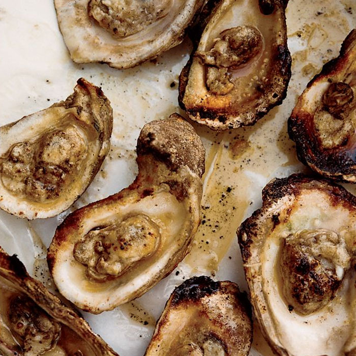 Grilled Oysters