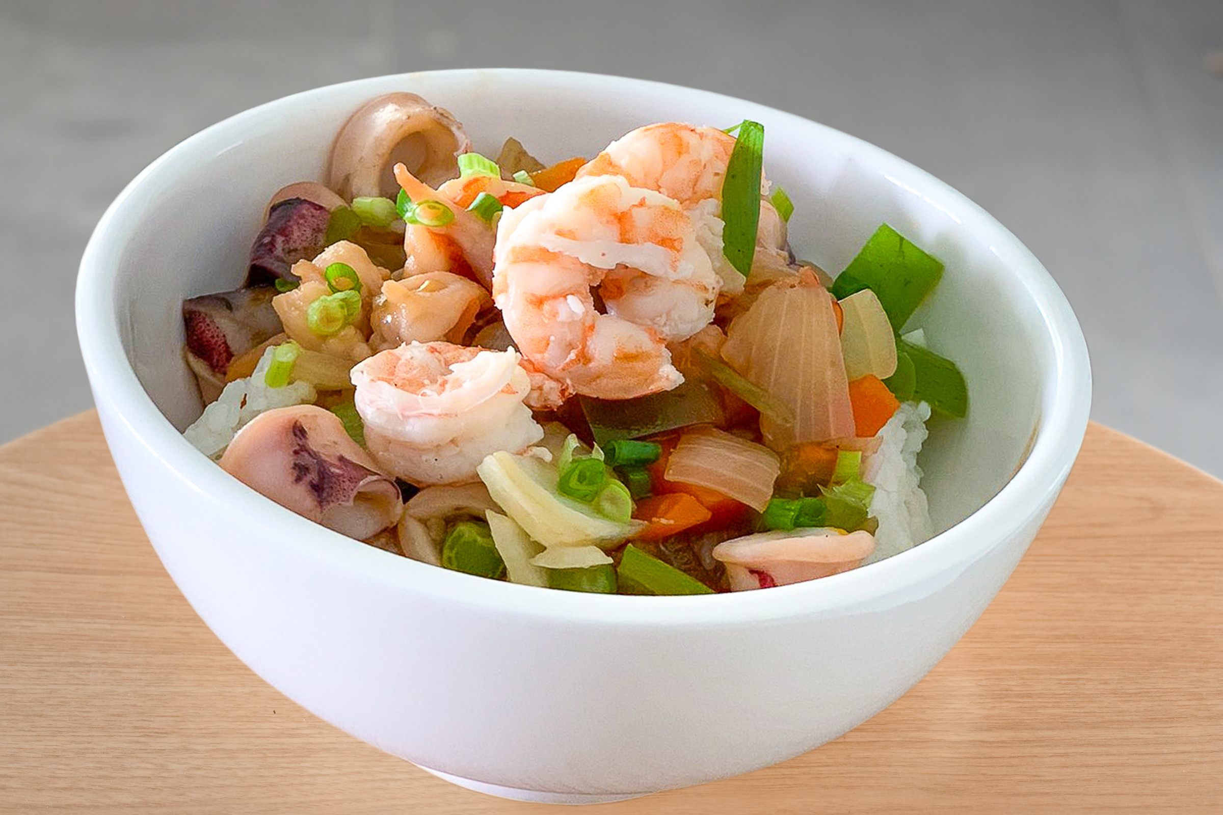 Stir-fried Mixed Seafoods