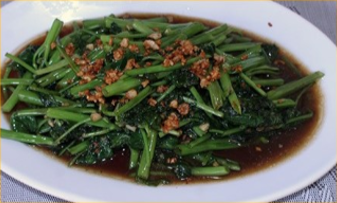 Garlic Kangkong