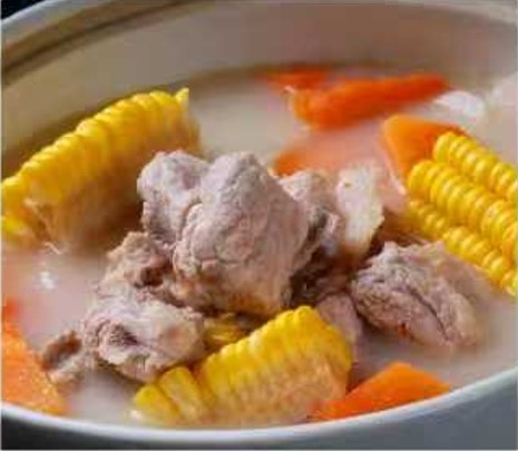 Corn and Spare Ribs Soup