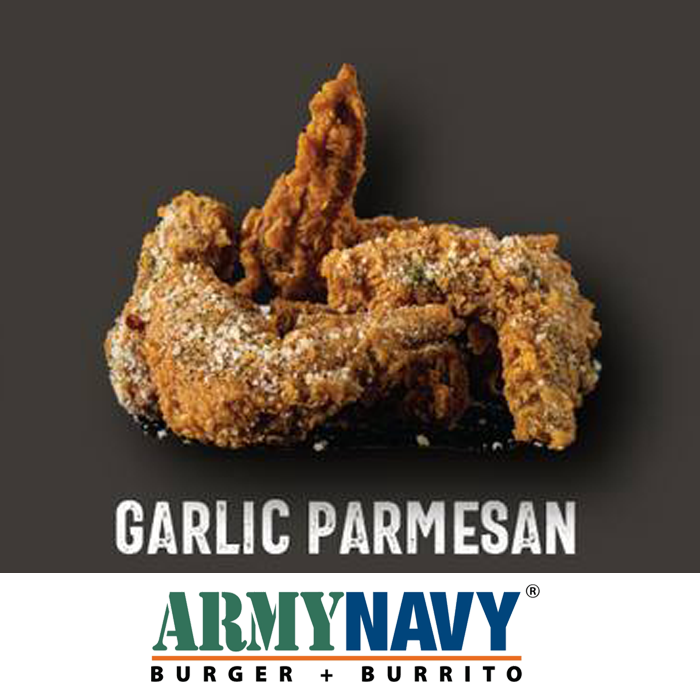 Garlic Parmessan Wings