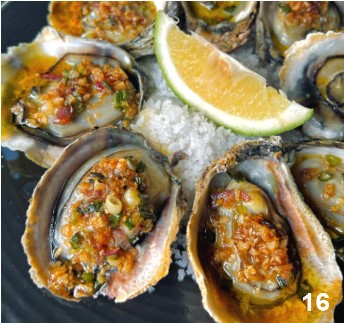 Garlic and Soy Oysters
