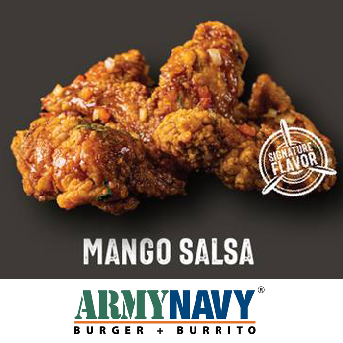 Mango Salsa Wings