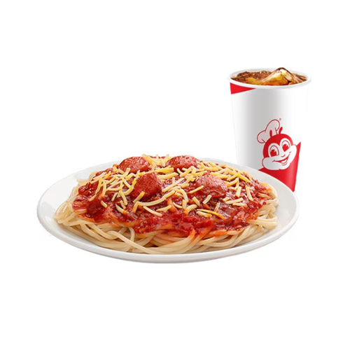 Jolly Spaghetti with Drinks