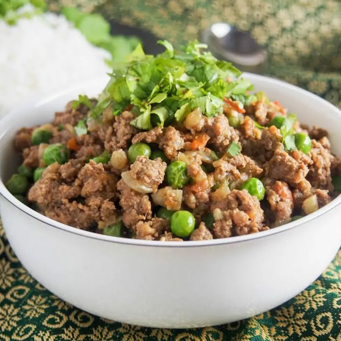 Beef Keema Matar