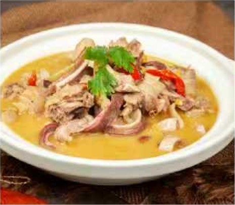 Pork Tripe and Chicken Soup