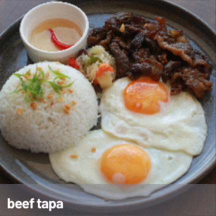 Beef Tapa