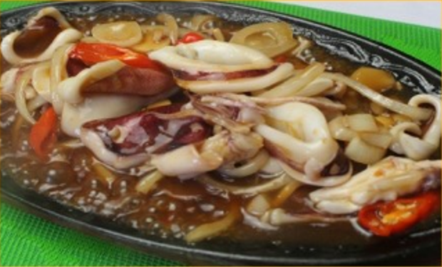 Sizzling Squid