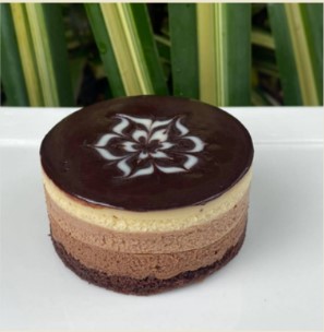 Three Layered Chocolate Mousse