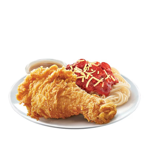 1pc. Chickenjoy w/ Jolly Spaghetti