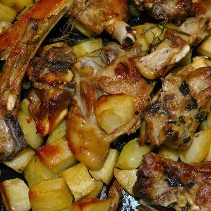 Agnello al forno