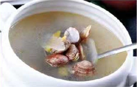 Clam and Egg Drop Soup