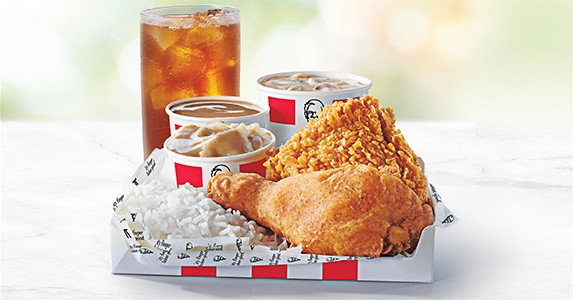 2 pc. Chicken & Mashed Potato (B5)