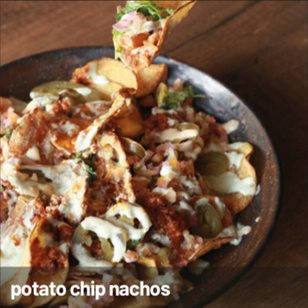 Potato Chips Nachos