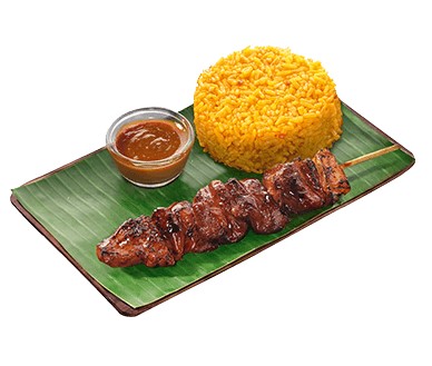Pork BBQ w/ Peanut Sauce & Java Rice