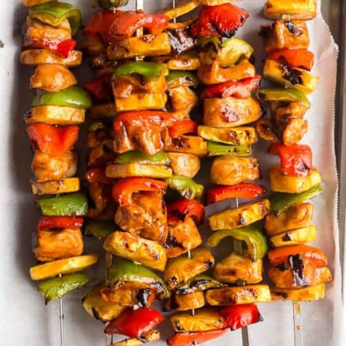 Hawaiian Chicken Kebab