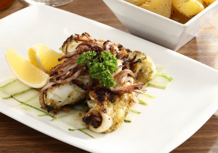 Calamari impanati