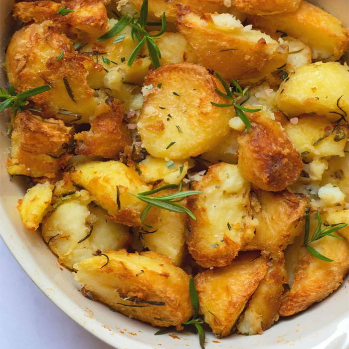 Baked potatoes