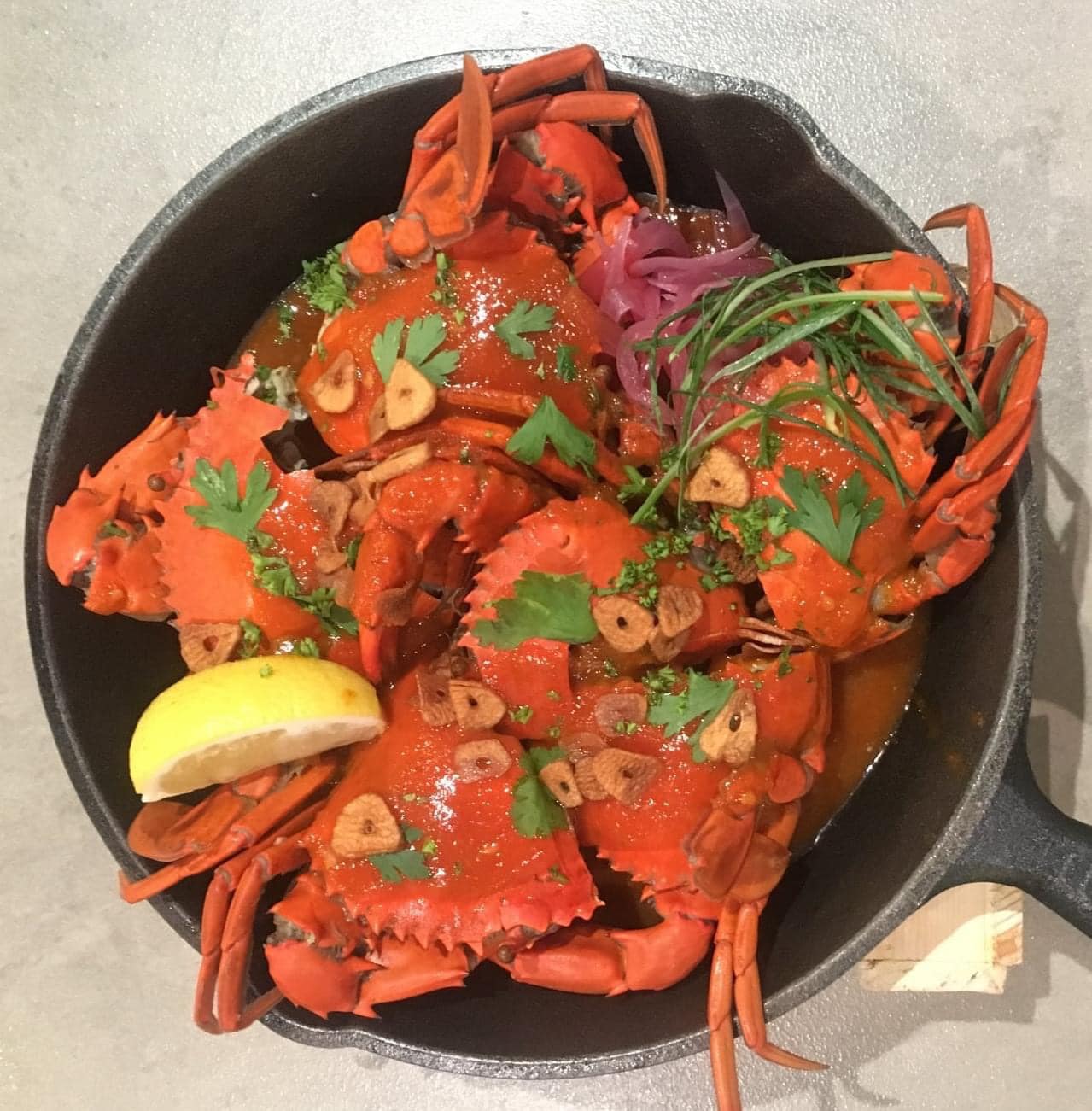 Sweet chili Crabs per 570grams
