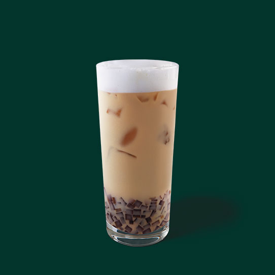 Iced Vanilla Cold Foam Coffee Jelly Black Tea