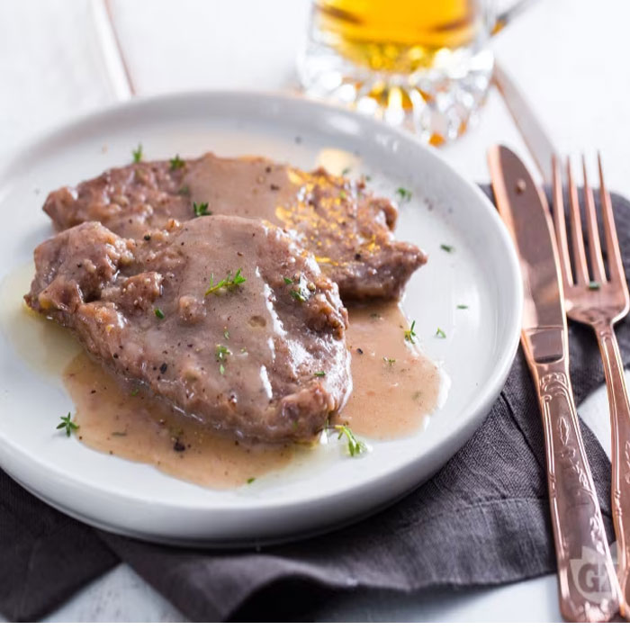 Scallopine di manzo alla salvia