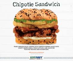 Chipotle Crispy Chicken  Sandwich