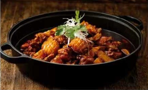 Braised Chicken with Abalone