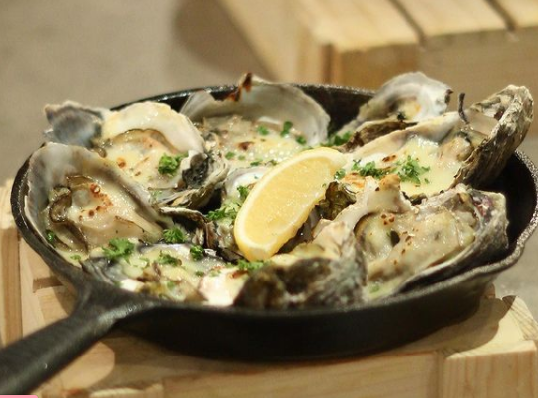 Gratin Oysters