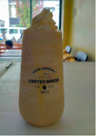 Caramel Vanilla Frappe w/ Coffee