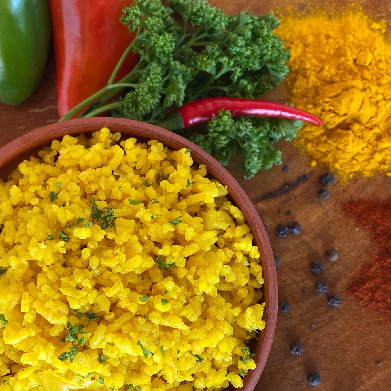 Turmeric Rice Add-ons