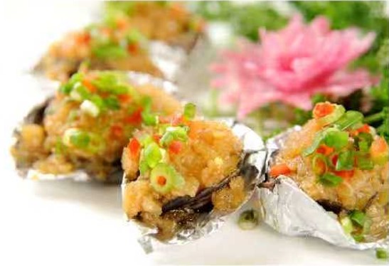 Abalone with Minced Garlic
