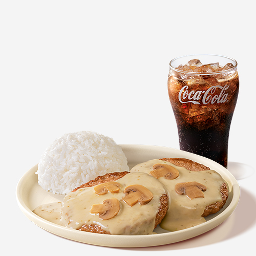 2- pc. Mushroom Pepper Steak