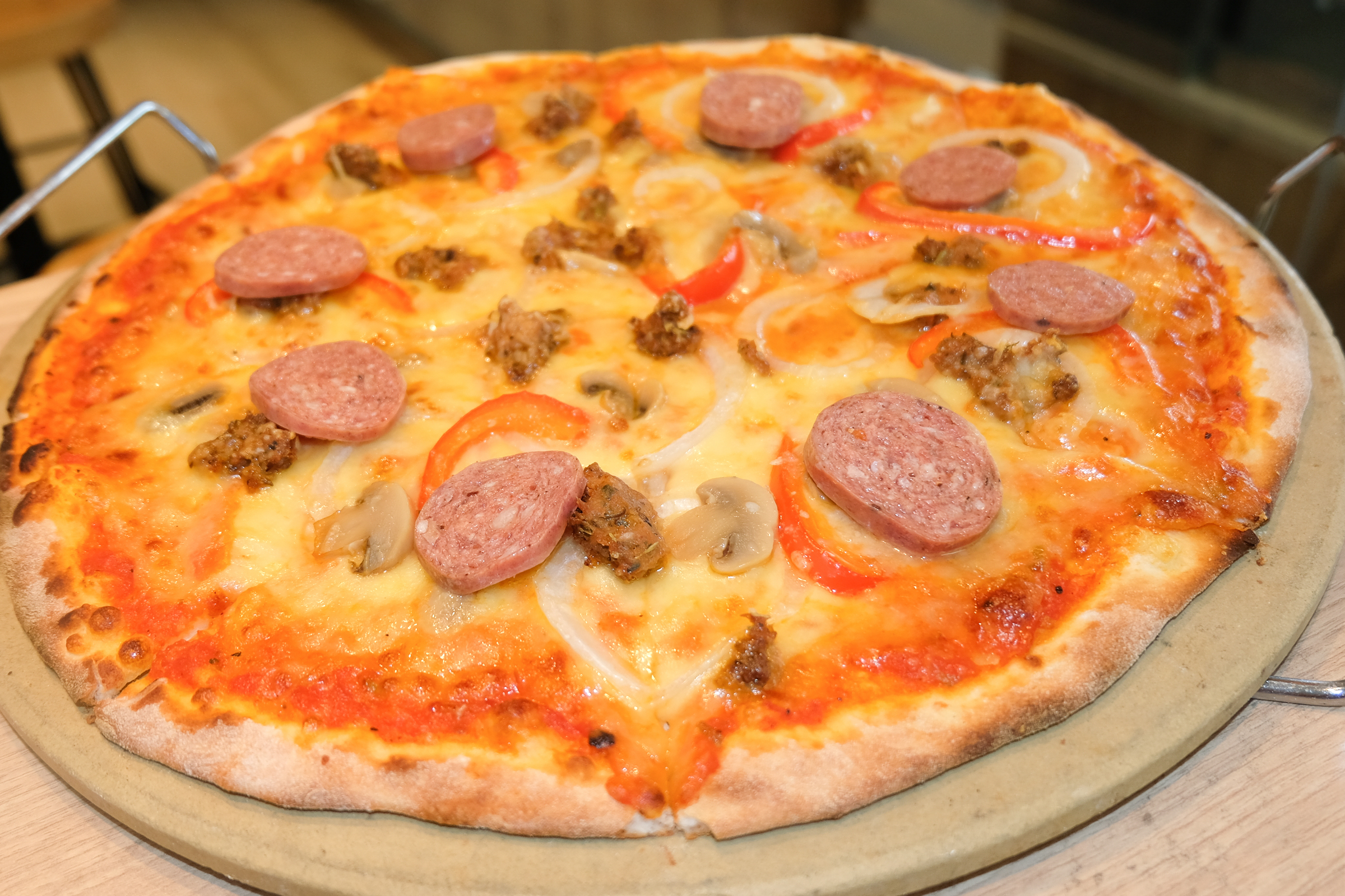 Sausage and Mushroom