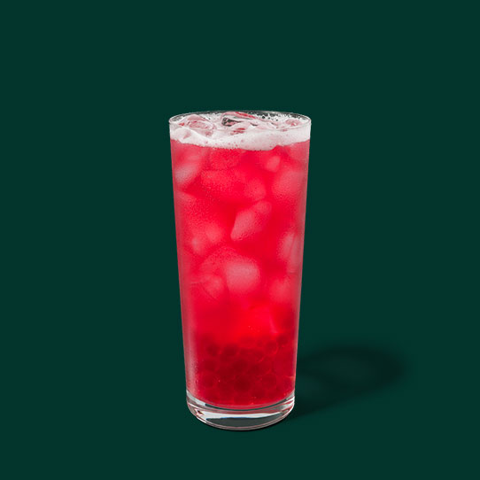 Iced Pomegranate Pearls Hibiscus