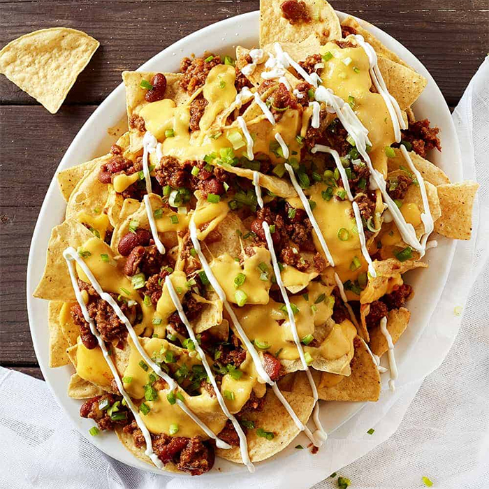 Beef & Cheese Nachos