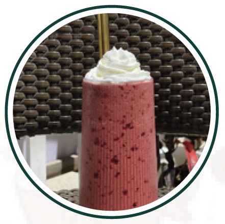 Red Velvet Cheesecake Frappe